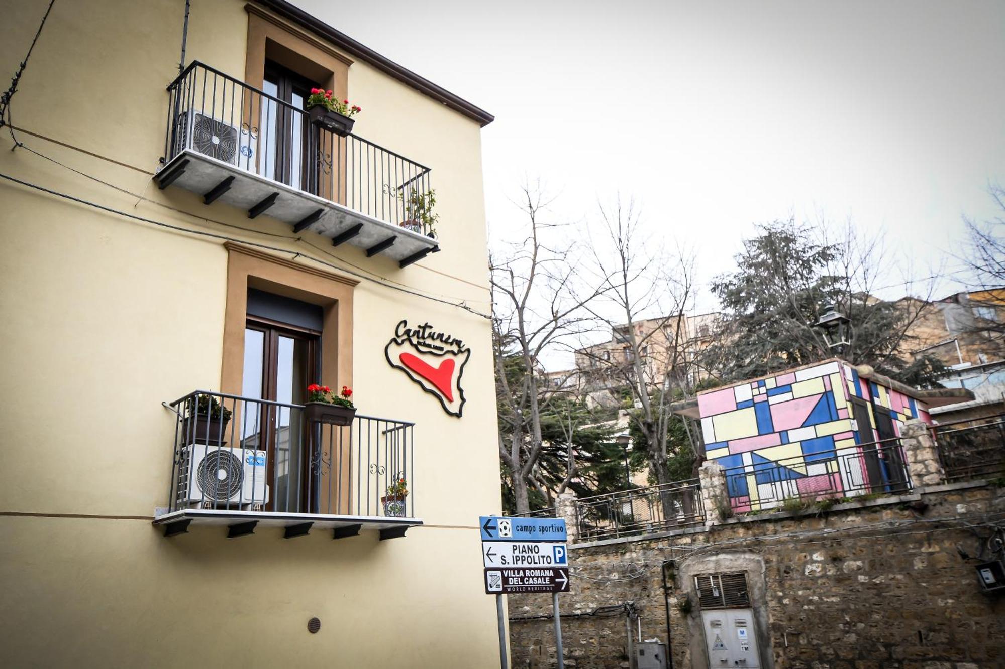 Cantunera Sicilianroom Piazza Armerina Bagian luar foto
